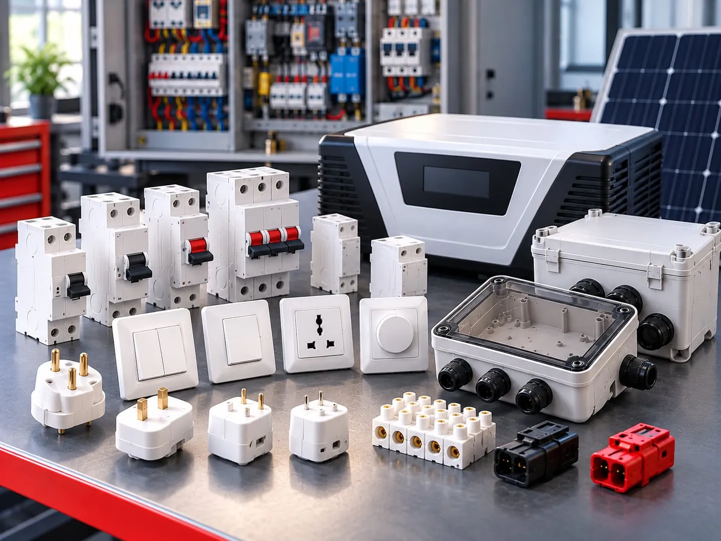 Injection-moulded electrical & electronics components