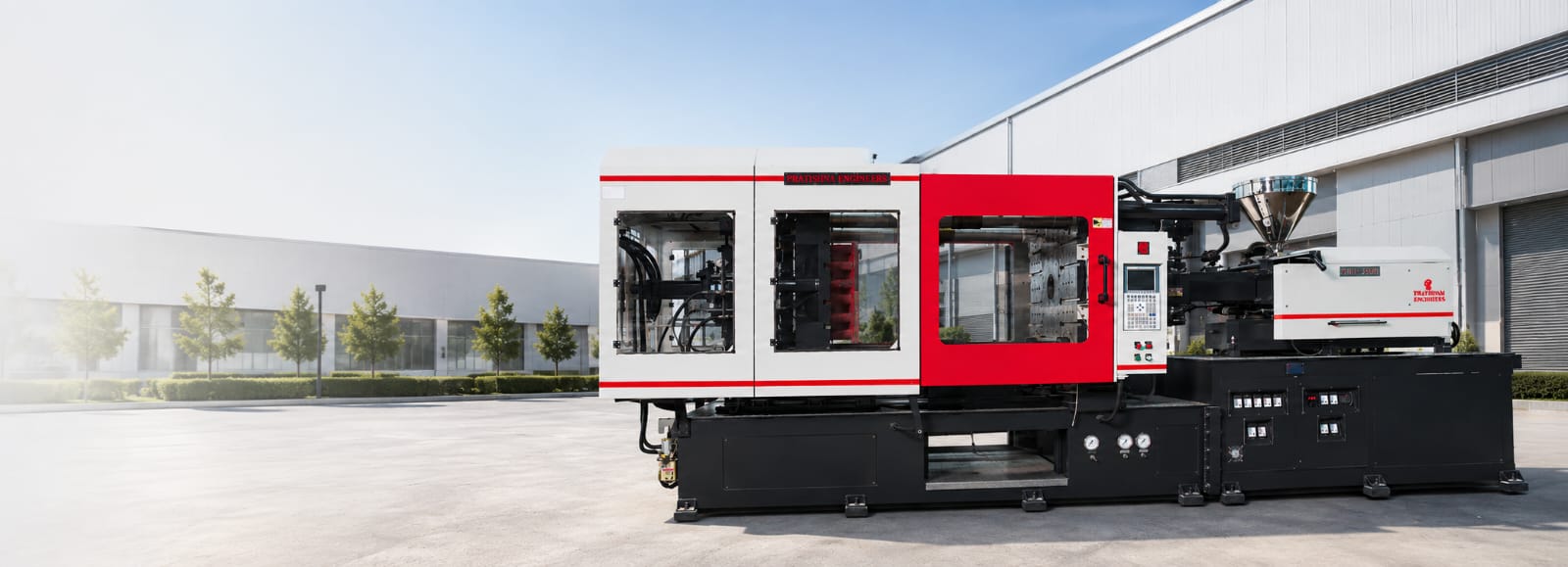 Pratishna injection moulding machine manufactured in Mumbai, India